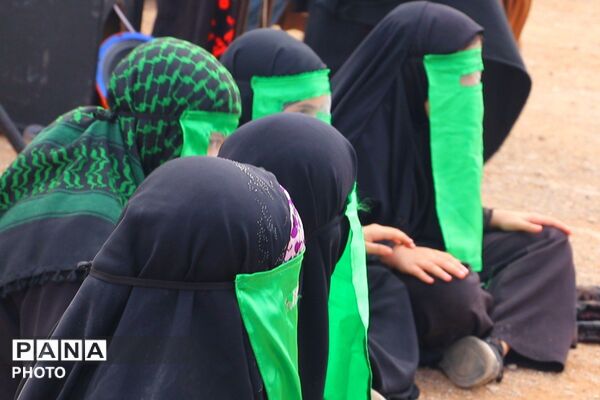طنین نام حسین در سپیده‌دم باشت؛ از میدان خروجی تا آستانه‌ سیدمحمد
