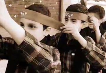 روایتی از دل دانش‌آموزان، روزی که مدرسه شهیدان تقی‌زاده عزادار حضرت زهرا(س) شد