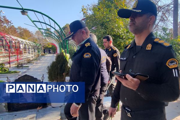 سومین سالگرد شهید علی‌اکبر رنجبر در گلزار شهدای شیراز