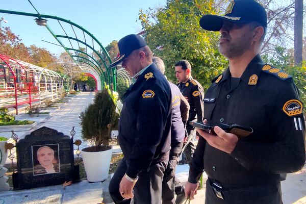 سومین سالگرد شهید علی‌اکبر رنجبر در گلزار شهدای شیراز