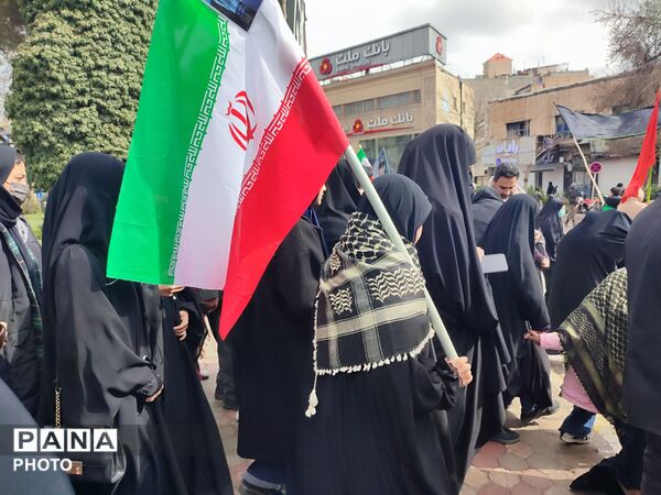 قاب پانا میزبان مراسم تشییع پیکر شهدا نیشابور 