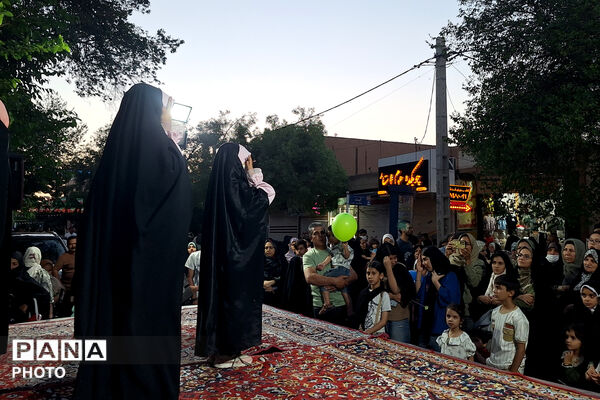 جشن کیلومتری به مناسبت عید غدیر در نجف آباد