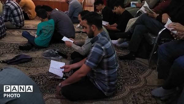 قرائت دعای عرفه در مهدیه نیشابور-۱