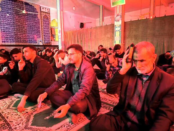 مراسم احیا شب بیست و یکم ماه مبارک رمضان در مسجد امام خمینی(ره) حسن آباد جرقویه