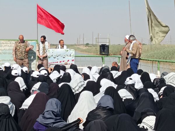 کاروان راهیان نور دانش‌آموزان دختر خراسان شمالی