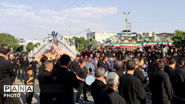 دسته عزاداری  روز تاسوعا در کهریزسنگ 