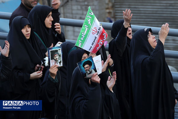 تشییع شهدای امنیت تهران