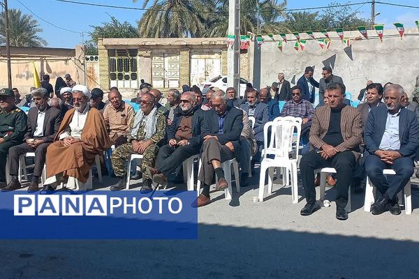 راهپیمایی 22 بهمن در سعدآباد