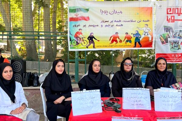 حضور دانش آموزان پویا و پر انرژی پردیس در «میدان پویا»