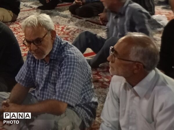 مراسم عزاداری چهارمین شب محرم در زیارتگاه شهید مدرس 