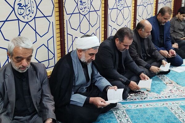 مراسم ارتحال امام خمینی (ره) در اداره آموزش و پرورش ناحیه دو شهرری 