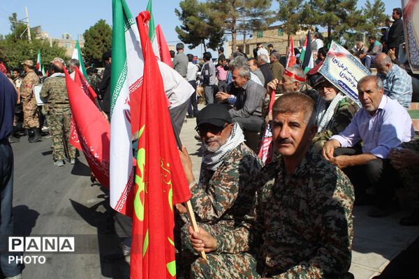 جلوه‌ای از اقتدار و همدلی در رزمایش سراسری «جانفدا» در شهرستان جاجرم