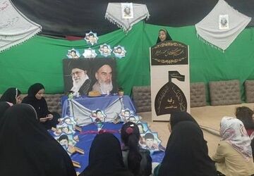 جشن تولدی برای شهدا در میبد 