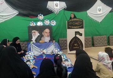 جشن تولدی برای شهدا در میبد 