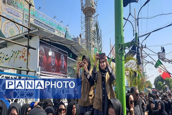 تشییع تاریخی سردارِ رشید در دزفول