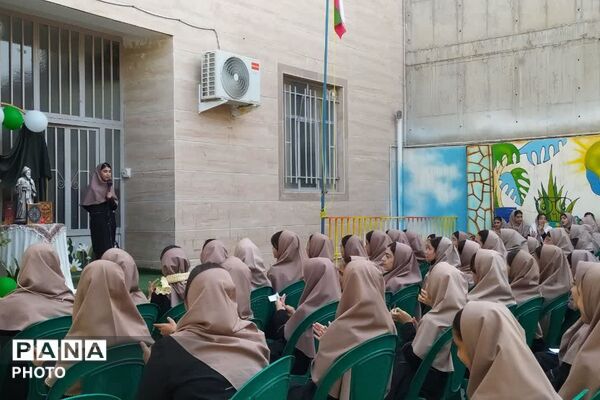 بزرگداشت حافظ در دبستان و دبیرستان رضوان نو شهرستان پیشوا
