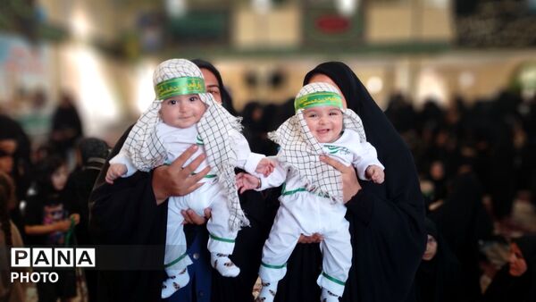 شیرخوارگان حسینی در حسینیه سیدالشهدا