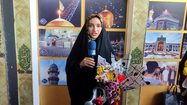 استقبال از برگزیدگان شانزدهمین المپیاد ملی فرش دستباف در مشهد
