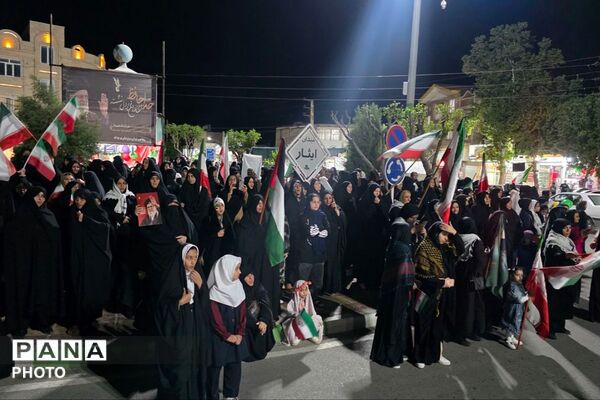 مراسم دختران جان فدا در جوادآباد، به مناسبت دهه کرامت
