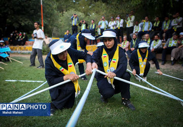 پیش اردوی ملی پیشتازان و دورهمی فعالان پانایی در فیروز آباد
