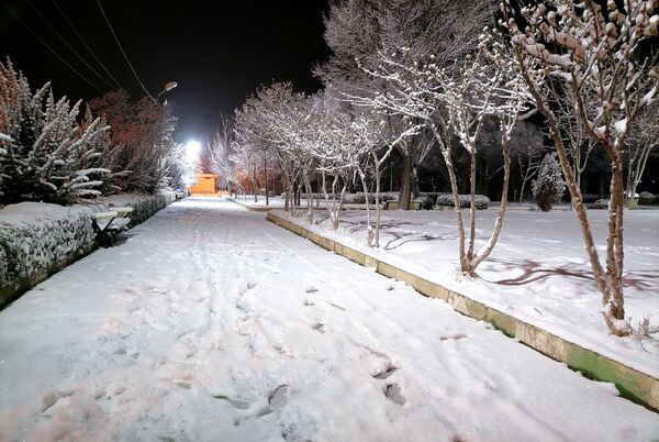 برف زمستانی مهمان دوباره‌ بروجن