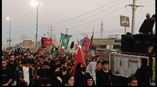 بیعتی که در مسیر پیاده روی اربعین رقم می خورد