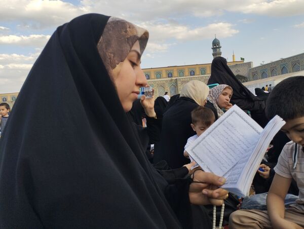 برگزاری مراسم پر فیض دعای عرفه در حرم مطهر رضوی