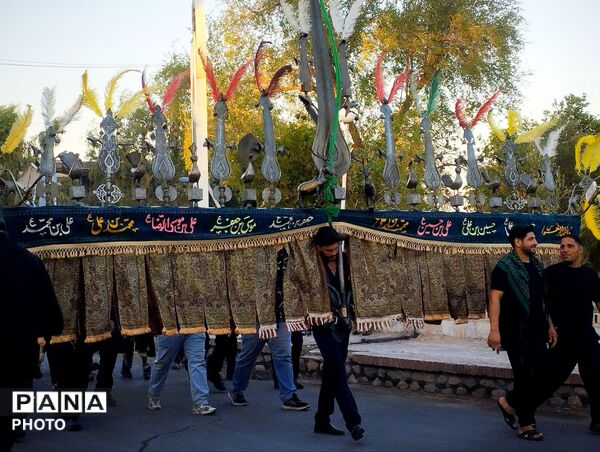شهداد غرق در شور حسینی
