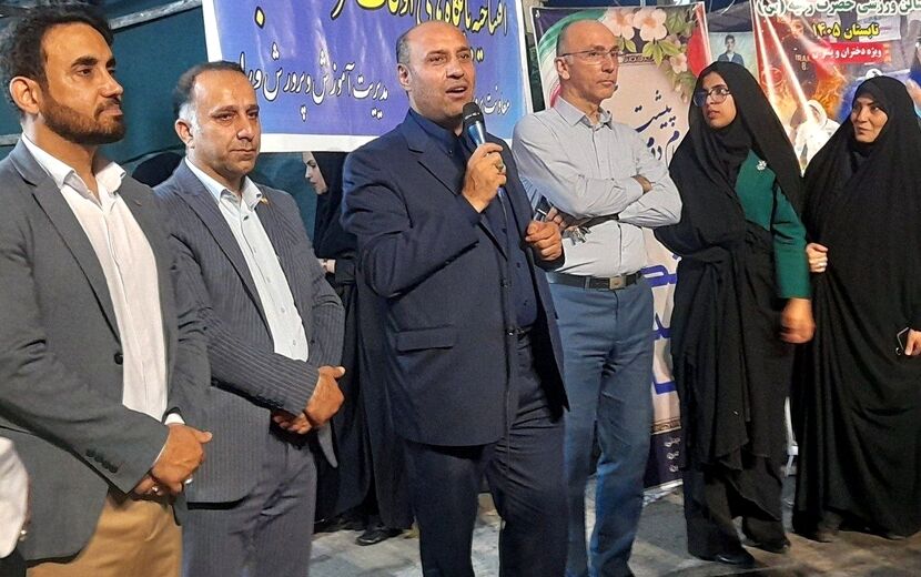 افتتاح پایگاه‌های اوقات فراغت تابستانی با شعار «هر دانش‌آموز یک مهارت» در شهرستان ورامین