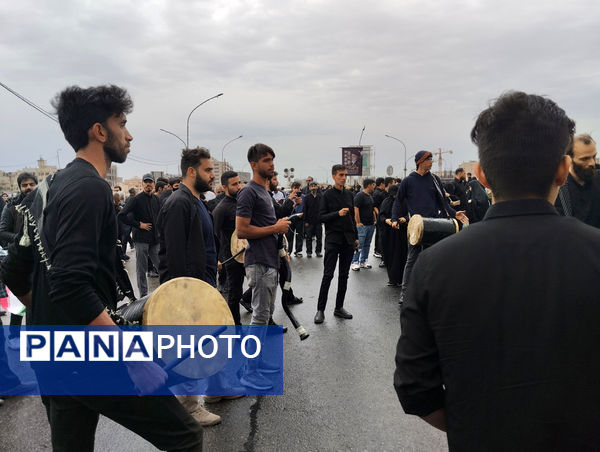 مراسم بزرگداشت شهدای خدمت با حضور نوجوانان انقلابی