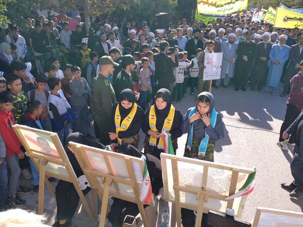امروز صدای مرگ بر آمریکا در خیابان های شهر پیچید