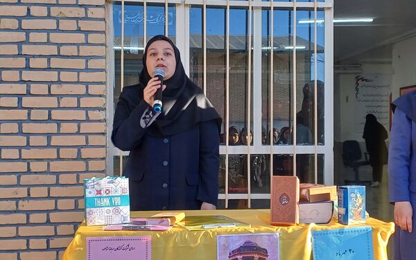 مراسم بزرگداشت حافظ در مدرسه دارالفنون رزن