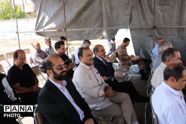 کلنگ‌زنی مدرسه ۱۲ کلاسه در روستای اردکلو شهرستان مرند
