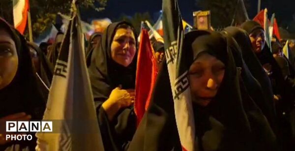 مراسم وداع با پدر امت 