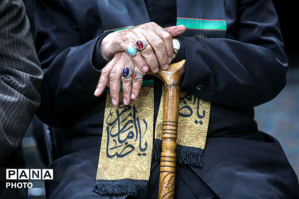 همایش پیرغلامان اهل بیت علیهم‌السلام در حرم مطهر رضوی