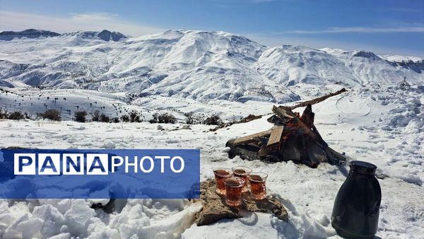 تفریحات زمستانه در دامنه‌های زاگرس
