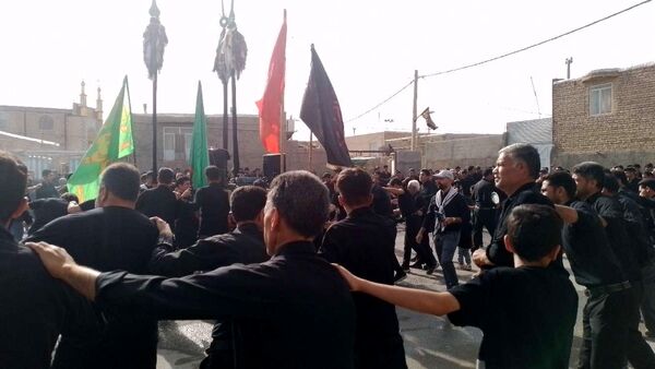 مراسم «حسن - حسین»؛ آیین سنتی در روستای نقاب