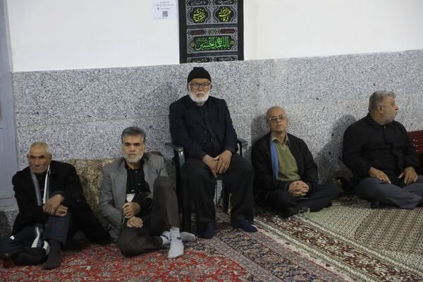 مراسم عزاداری در هیأت صاحب الزمانی (عج) خوسف 