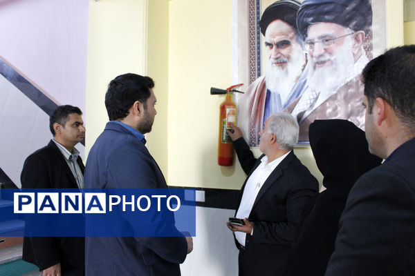 مانور بازگشایی مدارس در شهرستان گرمه 