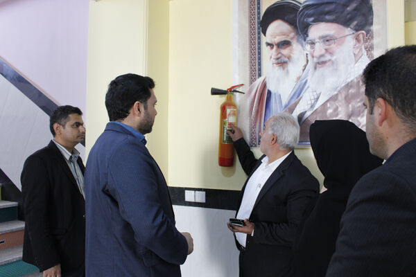 مانور بازگشایی مدارس در شهرستان گرمه 