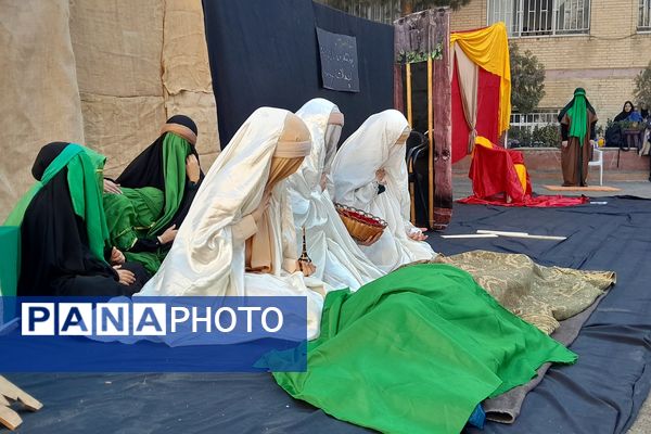 درخشش نمایش شهادت حضرت فاطمه(س) در مدرسه عباسقلی رهگذر