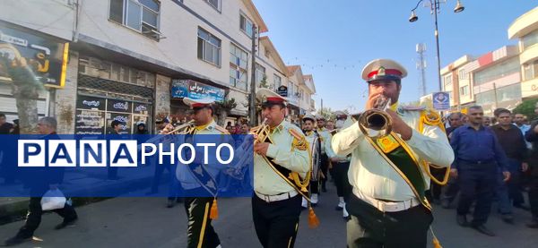 تشییع پیکر شهید امنیت در املش