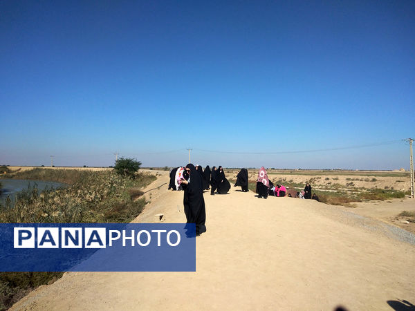 اردوی راهیان نور دختران دانش‌آموز قم