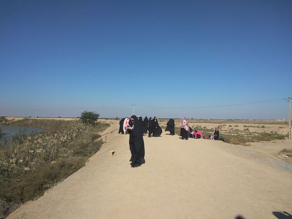اردوی راهیان نور دختران دانش‌آموز قم