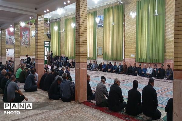 مراسم عزاداری امام رضا علیه السلام در حسینیه شهر بار نیشابور