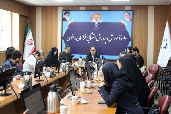 نشست خبری رئیس اداره آموزش و پرورش استثنایی خراسان رضوی