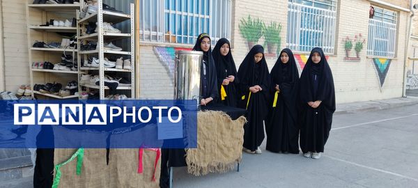 مراسم وداع با شهید گمنام در دبیرستان شهید هاشمی نژاد نیشابور