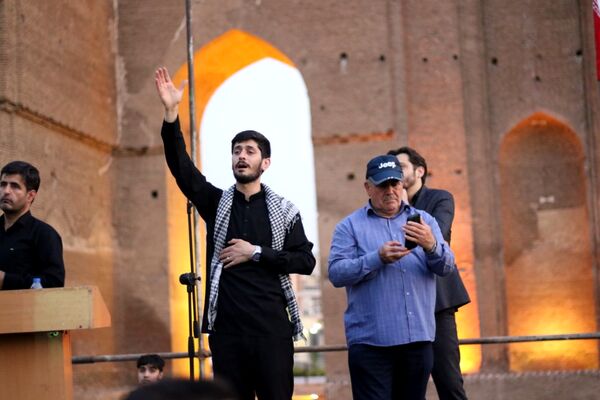 مراسم اربعین شهدای اقتدار آذربایجان شرقی 