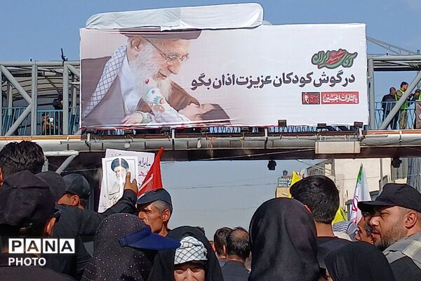 روایت عشق و وفاداری در بدرقه شهدا