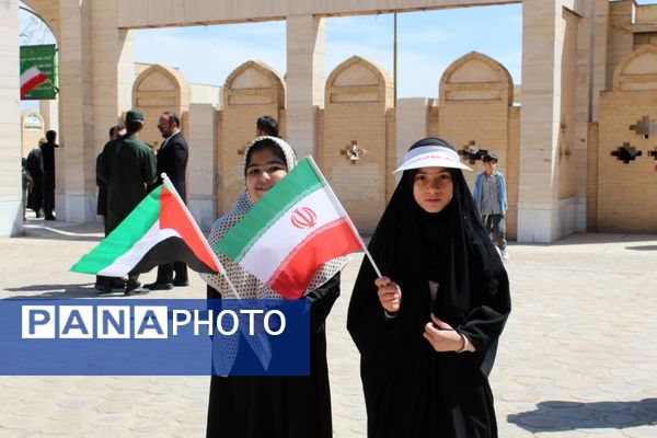 راهپیمایی روزجهانی قدس در شهر درق